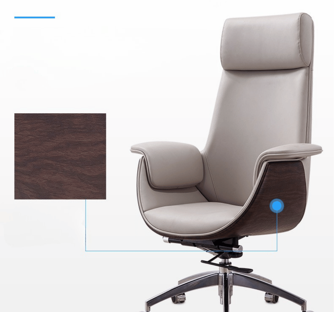 Luxury Leather Executive Office Chair