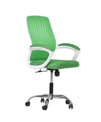 Modern Metal Office Chair for Meeting Room, Green