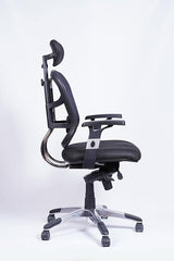 Comfortable high back medical chair for management