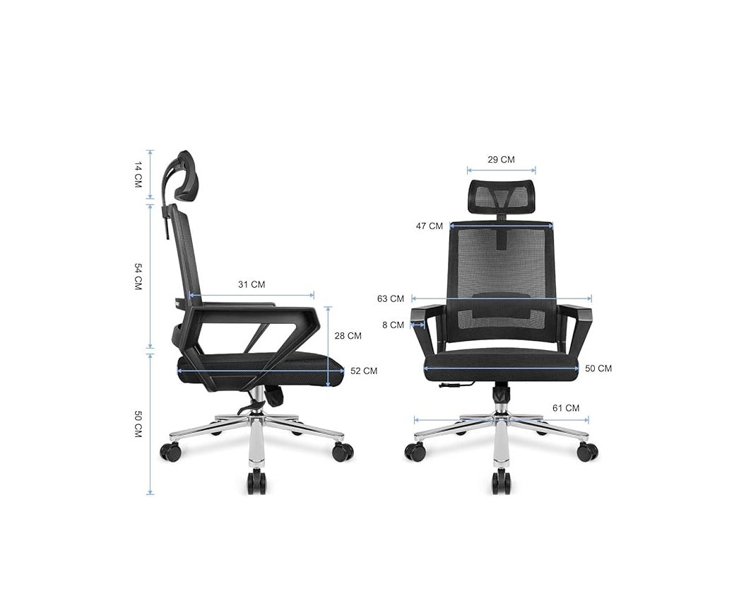 Black Mesh Executive Office Chair