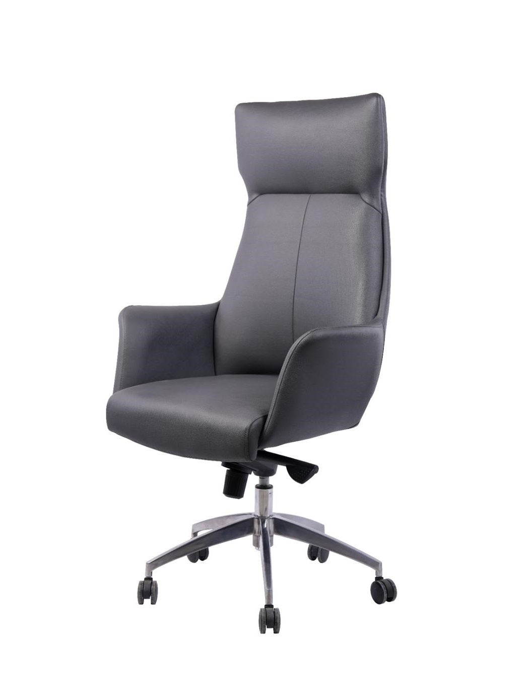 Comfortable high back leather manager office chair