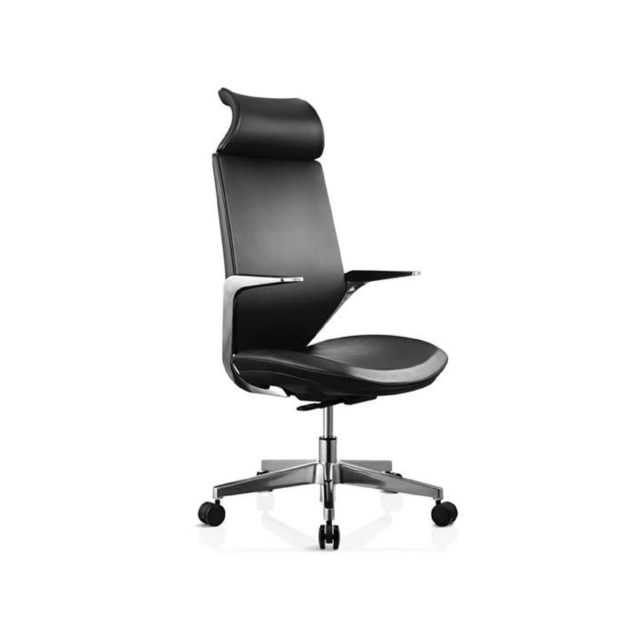 Manager office chair with 360-degree swivel base