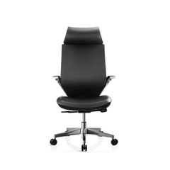 Manager office chair with 360-degree swivel base