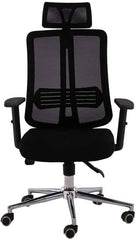 Dennis Manger Office Chair, Black, Metal