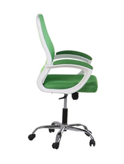 Modern Metal Office Chair for Meeting Room, Green