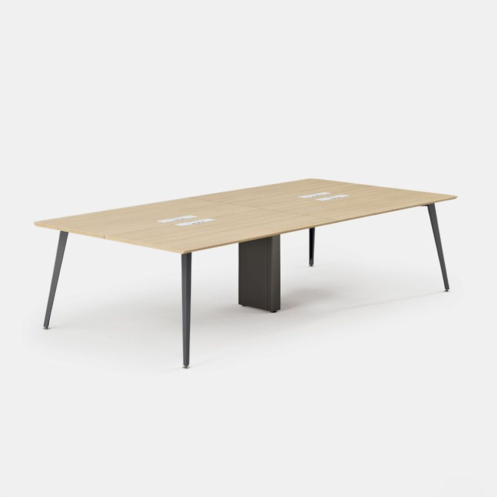 Conference Table - Walnut / Mirror / Team for 6-8