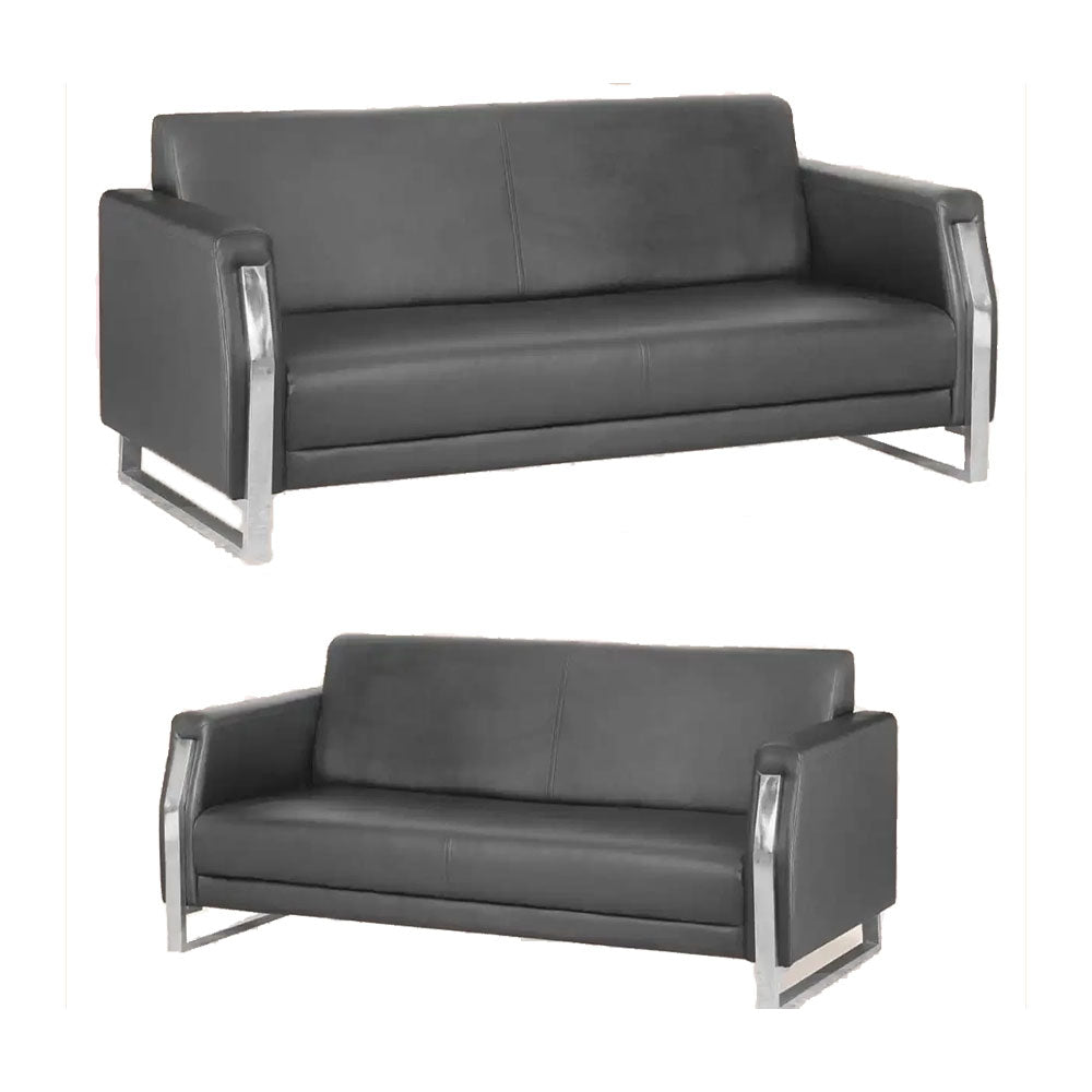 Modern high-quality leather living room