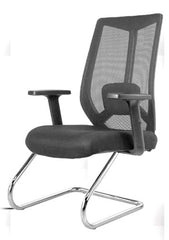 Mesh upholstered waiting chair - Model Gl 125 C