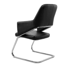 Leather waiting chair