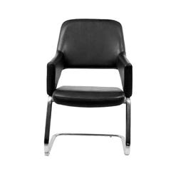 Leather waiting chair